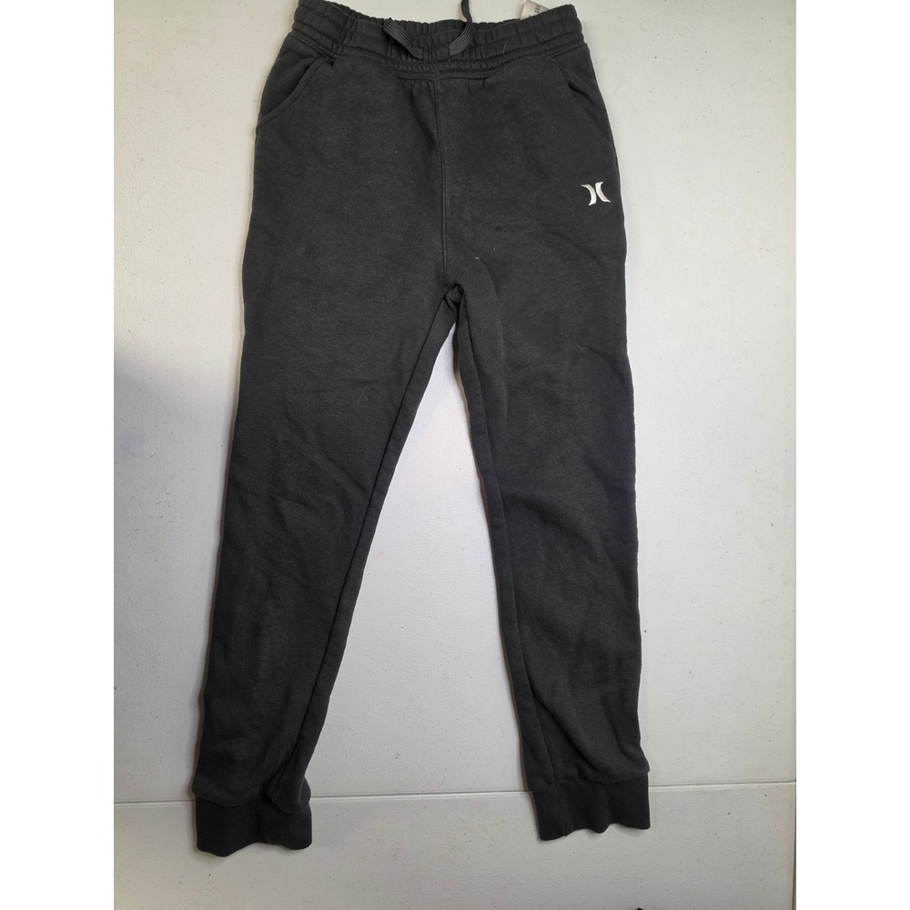 Hurley Boys Gray Fleece Jogger Sweatpants Size Medium 10/12